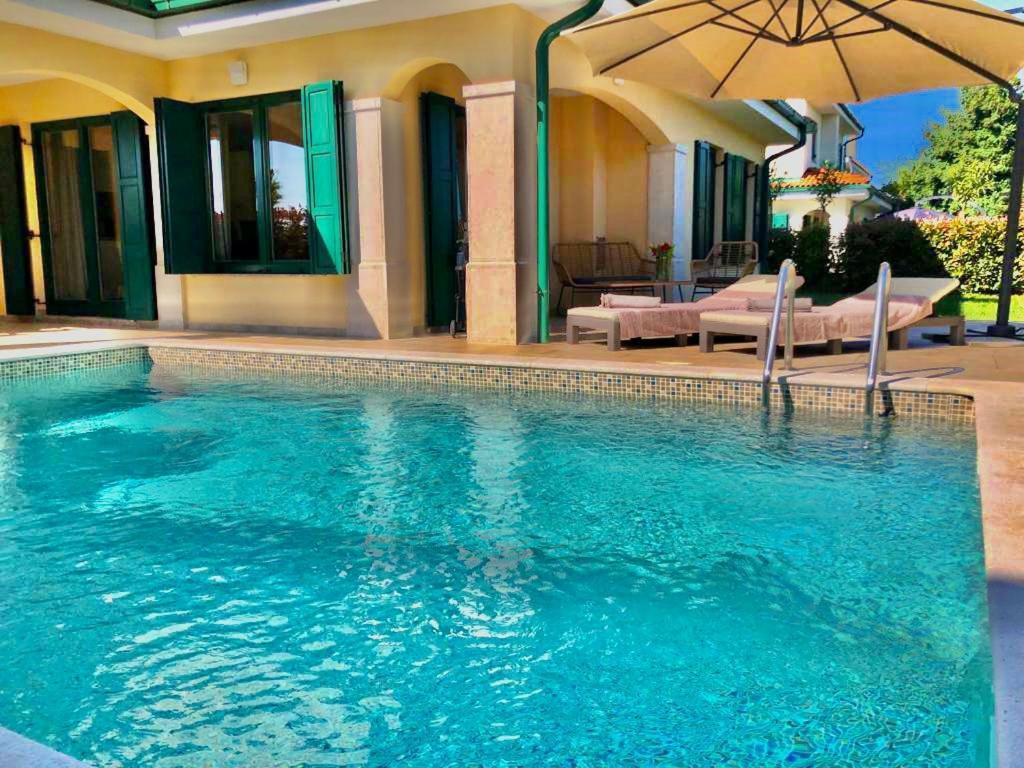 Private Villa "San Servolo House" With Sea View And Private Pool Buje Ngoại thất bức ảnh
